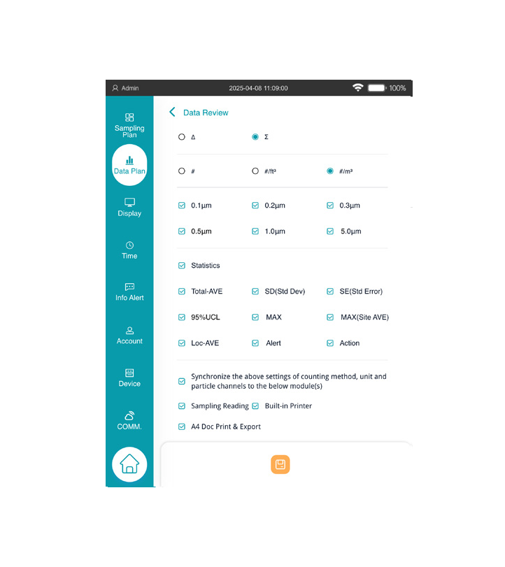 0.1µm 尘埃粒子计数器A030(28.3L/min)